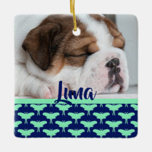 Luna Moth Keramisch Ornament