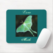Luna Moth, Luna, Moth Muismat (Met muis)