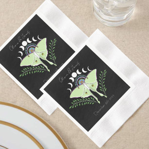 Luna Moth maanfasen Servet