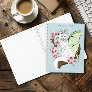 Luna Moth Moth Blanc Chat Vert