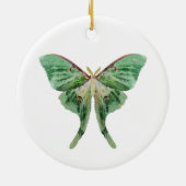 Luna Moth Ornament (Achterkant)
