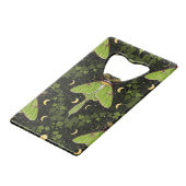 Luna moth, phases de lune et damas de lierre 2 (Dos Angle)