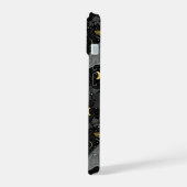 Luna moth, phases de lune et lierre damassé patron (Côté gauche)