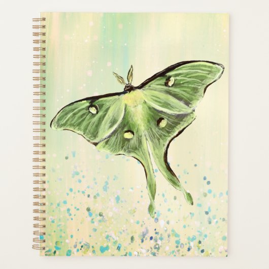 Luna Moth Planner (Devant)