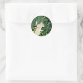 Luna Moth Ronde Sticker (Tas)