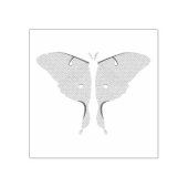 Luna Moth Rubberstempel (Afrduk)