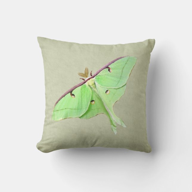 Luna Moth Sierkussen (Voorkant)
