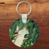 Luna Moth Sleutelhanger (Voorkant)