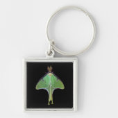 Luna Moth Sleutelhanger (Voorkant)