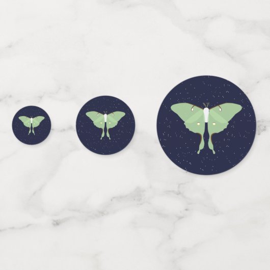 Luna Moth - Table Confetti (Devant)