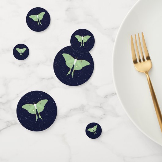 Luna Moth - Table Confetti (Groupe)