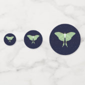 Luna Moth - Tafel Confetti (Achterkanten)
