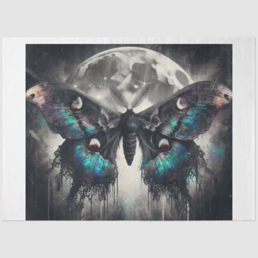 Luna Moth Tissuepapier (Voorkant)