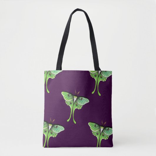 Luna Moth Tote Bag (Voorkant)