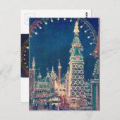 Luna Park Coney Island Briefkaart (Voorkant / Achterkant)