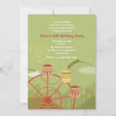 Luna Park Invitation Kaart (Voorkant)