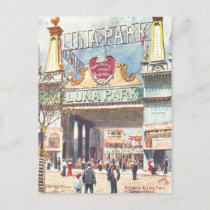 Luna Park New York Briefkaart
