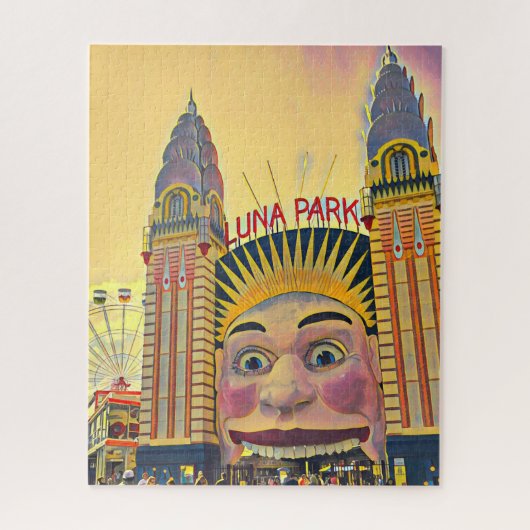 Luna Park Sydney Puzzle (Vertical)