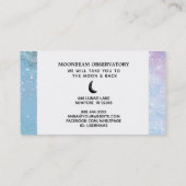 *~* Luna Pastel Mon Lunar Surface Visitekaartje (Achterkant)