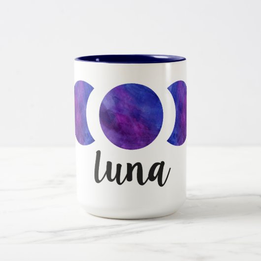 Luna Phase Café Mug (Centre)
