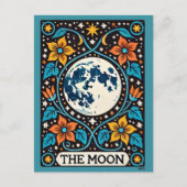Luna Pleine lune carte Moon Tarot (Devant)