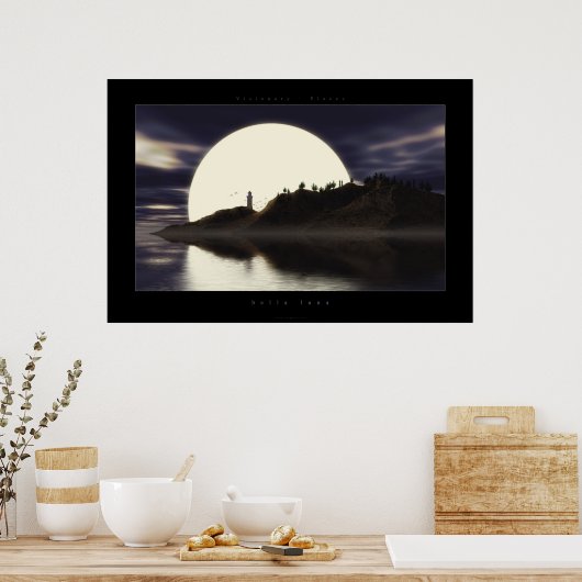 luna poster (Keuken)