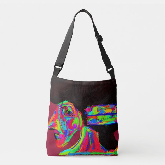 Luna Wolfwoman  Crossbody Tas (Voorkant)