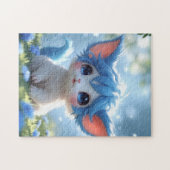 Lunabu in the Blue Meadow Jigsaw Puzzle (Horizontal)