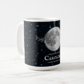 Lunaire de café personnalisé Mug (Devant gauche)