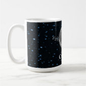 Lunaire de café personnalisé Mug (Gauche)