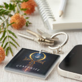 Lunar Ankh Sleutelhanger (Voorkant Rechts)
