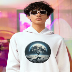 Lunar Breakdance - Straatstijl in de ruimte Hoodie