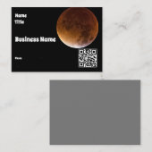 Lunar Cal Visitekaartje (Voorkant / Achterkant)