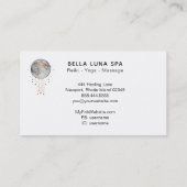 *~* Lunar Cosmic Moon Universe Shaman Visitekaartje (Achterkant)