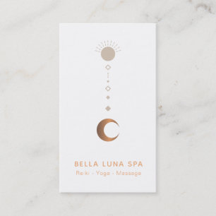 *~* Lunar Cosmic Universe Shaman Moon Totem Visitekaartje