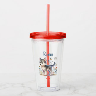 Lunar Cub - Baby Wolf Tumbler Acryl Drinkbeker