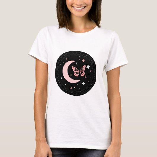Lunar Dreams & Butterfly Nights T-shirt (Voorkant)