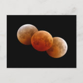 Lunar Eclipse Briefkaart (Voorkant)