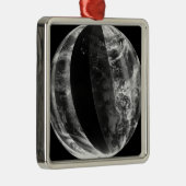 Lunar eclipse metalen ornament (Rechts)