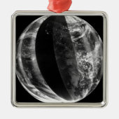 Lunar eclipse metalen ornament (Voorkant)