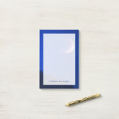 Lunar Eclipse over bos | Zug, Zwitserland Post-it® Notes (Op bureau)