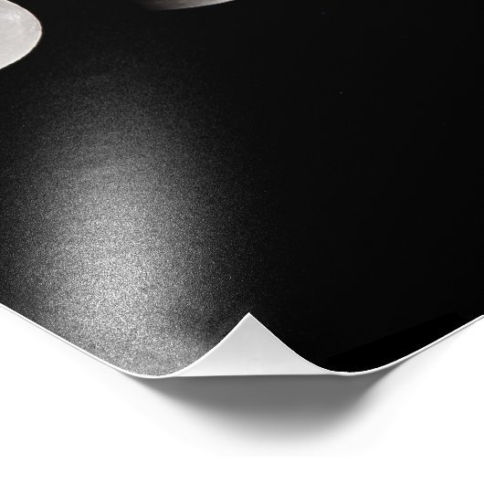 Lunar Eclipse Sequence Foto Afdruk (Hoek)