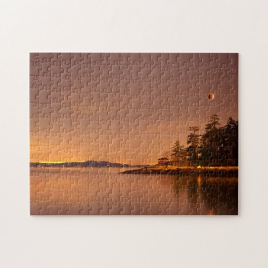 Lunar Eclipse Victoria, British Columbia Legpuzzel (Horizontaal)