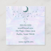 Lunar holografisch Visitekaartje (Achterkant)