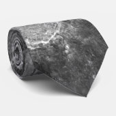 Lunar Impact Crater Tycho op Earth's Moon Stropdas (Opgerold)