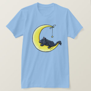 Lunar Love Black Cat T-Shirt