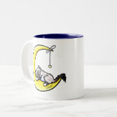 Lunar Love Ragdoll Chat à deux tons café Mug (Devant gauche)