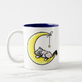 Lunar Love Ragdoll Chat à deux tons café Mug (Gauche)
