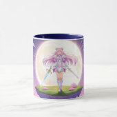 Lunar Magical Girl Mug - Pastel Moon Warrior (Centre)