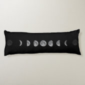 Lunar Moon Phases Celestial Lichaamskussen (Achterkant)